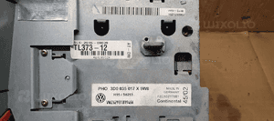 Radio radioodtwarzacz NAVI nawigacja KOD VW Phaeton 3D0035017X 10