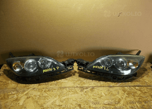 Lampa przód przednia prawa lewa mazda 3 iii soczewka oryginał 1