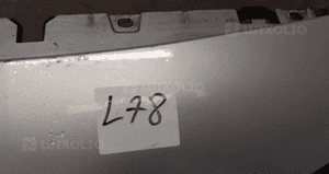 Zderzak przód przedni renault megane 2 ii lift fl TED69 srebrny 2
