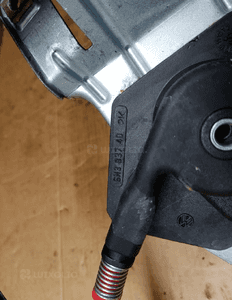 Mechanizm podnośnik szyby prawy przód mechaniczny VW Polo 6N 3D 6N3837402K 8