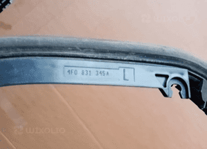 Uszczelka drzwi lewy przód przednia lewa Audi A6 C6 4F0831345A 5