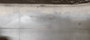 Listwa zderzaka lewy tył tylna lewa Ford Transit MK7 YC15-29397-ADW 5