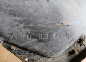 Nadkole lewe przednie lewy przód Audi A4 B5 8D0821171B 4