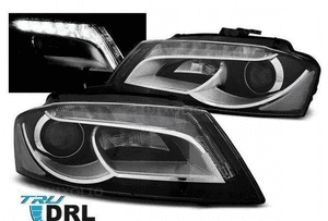 LAMPY Reflektory DO AUDI A3 8P OD 2008 DO 2012 Roku DO JAZDY  DZIENNEJ DEPO 4
