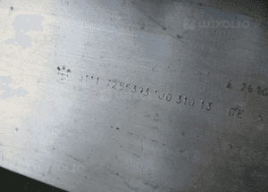 Pas wzmocnienie belka kanał wlot bmw 1 F20 2011- 9