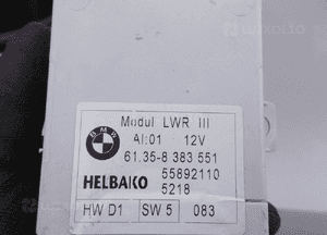 Moduł świateł xenon MINI COOPER S R53 52 8383551 2