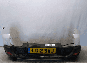 Zderzak tył tylny peugeot 3008 ewpb biały pdc czujniki 1