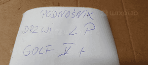 Mechanizm podnośnik szyby lewy przód VW Golf V Plus 5M0837461 9