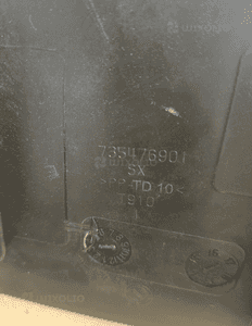 Boczek bagażnika kieszeń Opel Combo D 735476901 4
