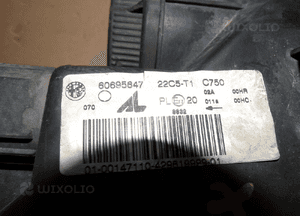 Lampa przednia lewa prawa alfa romeo 156 lift 60695647 60695646 5