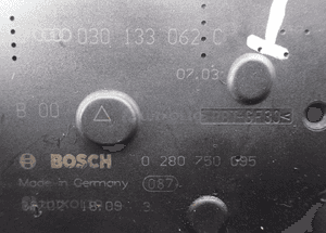 Przepustnica vw 030133062C  bosch 0280750095 2