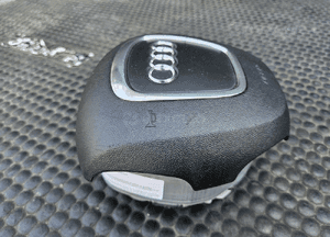 Kierownica Czarna Skóra Multifunkcja Air Bag Poduszka Wtyczka AUDI A4 B8 A5 A6 34