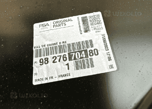 Prog slupek prawy rama citroen berlingo iv 4 / peugeot rifter 9827670480 5