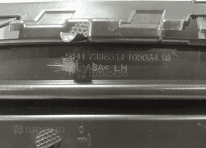 BMW X3 F25 LCI Kratka zderzaka Lewa - 15741 5