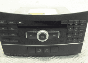 RADIO RADIOODTWARZACZ CD FM MERCEDES E KLASA W212 A2129060001 8