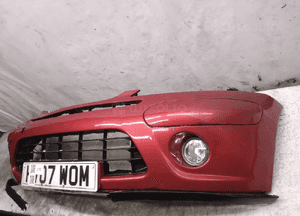 Zderzak przód przedni citroen C3 lift fl ekqd bordo bordowy halogeny 2