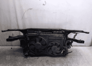 Pas przedni vw volkswagen passat B6 2.0TDI belka okular chłodnica wody wentylator obudowa zamek komplet 5