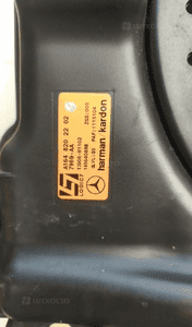 Mercedes ml gl 164 subwoofer głośnik harman kardon  a 1648202202 2