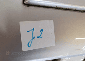 Zderzak przód przedni opel corsa c lift fl Z157 srebrny 5