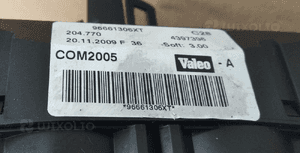 Peugeot 207 przelacznik zespolony pod kierownice 96661306XT  9665728XT 96630724XT 11