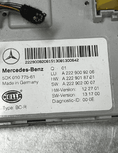 Modul sterownik sam mercedes s W222 A2229009206 fv 2