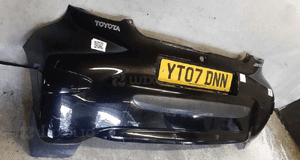 Zderzak tył tylny toyota aygo i 1 209 czarny pdc czujniki 4
