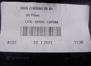Ford puma MK2 nakładka drzwi prawy tył 4