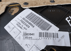 Boczek tapicerka prawy tył BMW 3 E46 Kombi 7043010 5