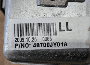 Renault Koleos I blokada kierownicy 48700 JY01A 2