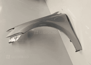 Błotnik VW Polo 6R 10-17r LEWY błotnik srebrny LA7W SRERNY POSIADA WGNIECENIE 2