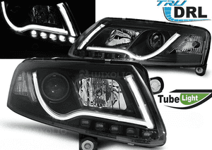 Lampy reflektory do audi A6 C6 4F od 04.2004 do 2008 roku do jazdy dziennej 1
