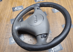 Kierownica Trzy 3 Ramienna Swing Air Bag Poduszka Skora Przyciski Zmiany Biegow AUDI A4 B6 B7 3