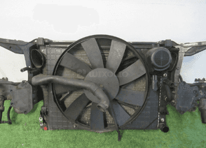 Pas wzmocnienie okular belka chłodnica wody klimatyzacji wentylator mercedes s-klasa W220 3.2 V6 benzyna 1998-2005 14