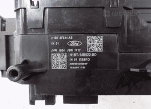Ford fiesta MK8 przełącznik zespolony taśma zwijak 5