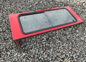 Ramka nadstawka lewa tył tylna błotnik lewy szyba defender 1999-2014 3