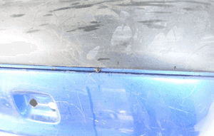 Citroen saxo zderzak tył tylny 96180015B01 5