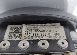 Deska konsola poduszka poduszki air-bag pasy audi A3 8P 2008-12 lift europa 13