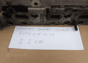 GŁOWICA SILNIKA MERCEDES SPRINTER 906 651 2.2 CDI 3