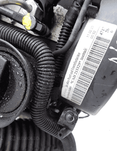Silnik audi 2.0  tdi cah 143KM goły słupek 3