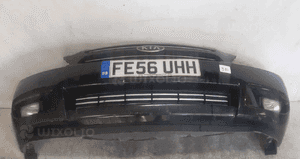 Zderzak przód przedni do kia sedona ii 2 halogeny czarny Z1 1