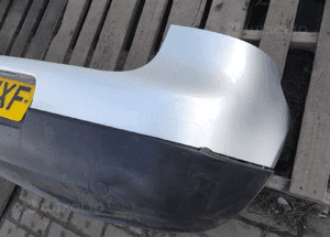 Vw golf v zderzak tył tylny srebrny LA7W 5D 2