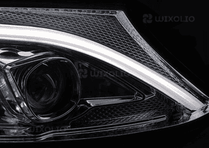 Lampy reflektory do mercedes c W205 14-18R do jazdy dziennej dyn. kier. 7
