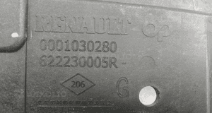 RENAULT MEGANE III ślizg mocowanie lampy lewej 622230005R 4