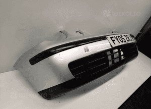 Zderzak przód przedni vw volkswagen polo 9N okular LA7W srebrny 5