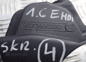 OBUDOWA ROZRZĄDU PEUGEOT 207 1.6 HDI 9673486280 ! 2
