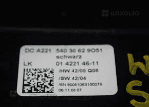 MERCEDES W221 PAJAK TASMA A2215403062 7