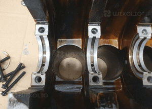 Blok 03C103019 G H Silnika Slupek Panewki 1.6 FSI BAG VW Golf V A3 8P Leon II Jetta 03C103019 G H 14