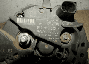 Alternator Skoda Fabia I Seat Ibiza III VW Polo 9N Audi A2 1.4 16V 75KM 037903025M 3
