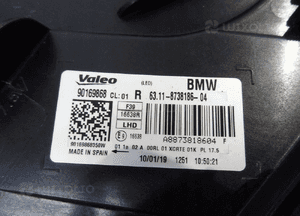 Lampa prawa bmw X2 F39 full led 8738186-04 4298 13