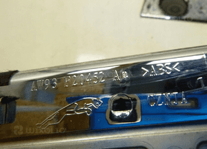 Jaguar xj X351 listwa ozdobna drzwi dekor kpl 8